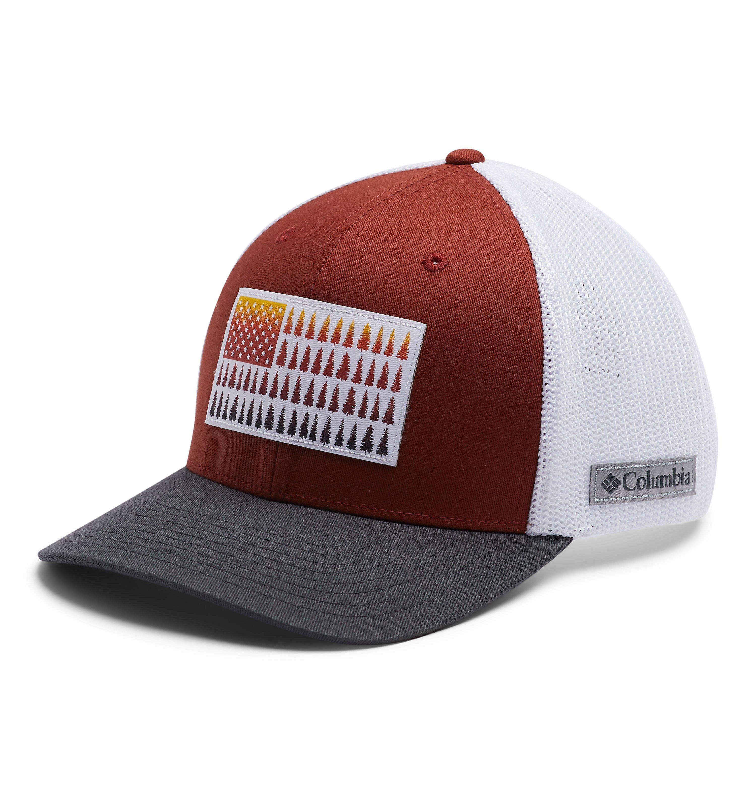 Columbia Mesh Tree Flag Ball Cap 1