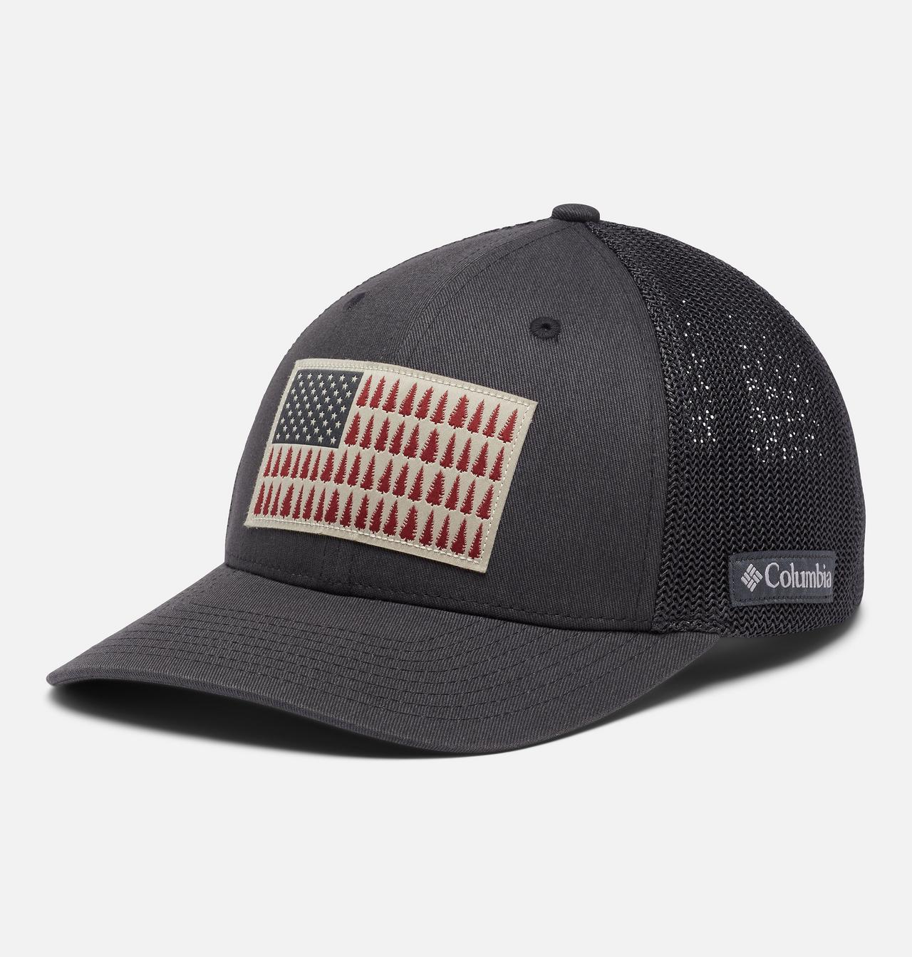 Columbia Tree Flag™ Mesh Ball Cap - Low 1