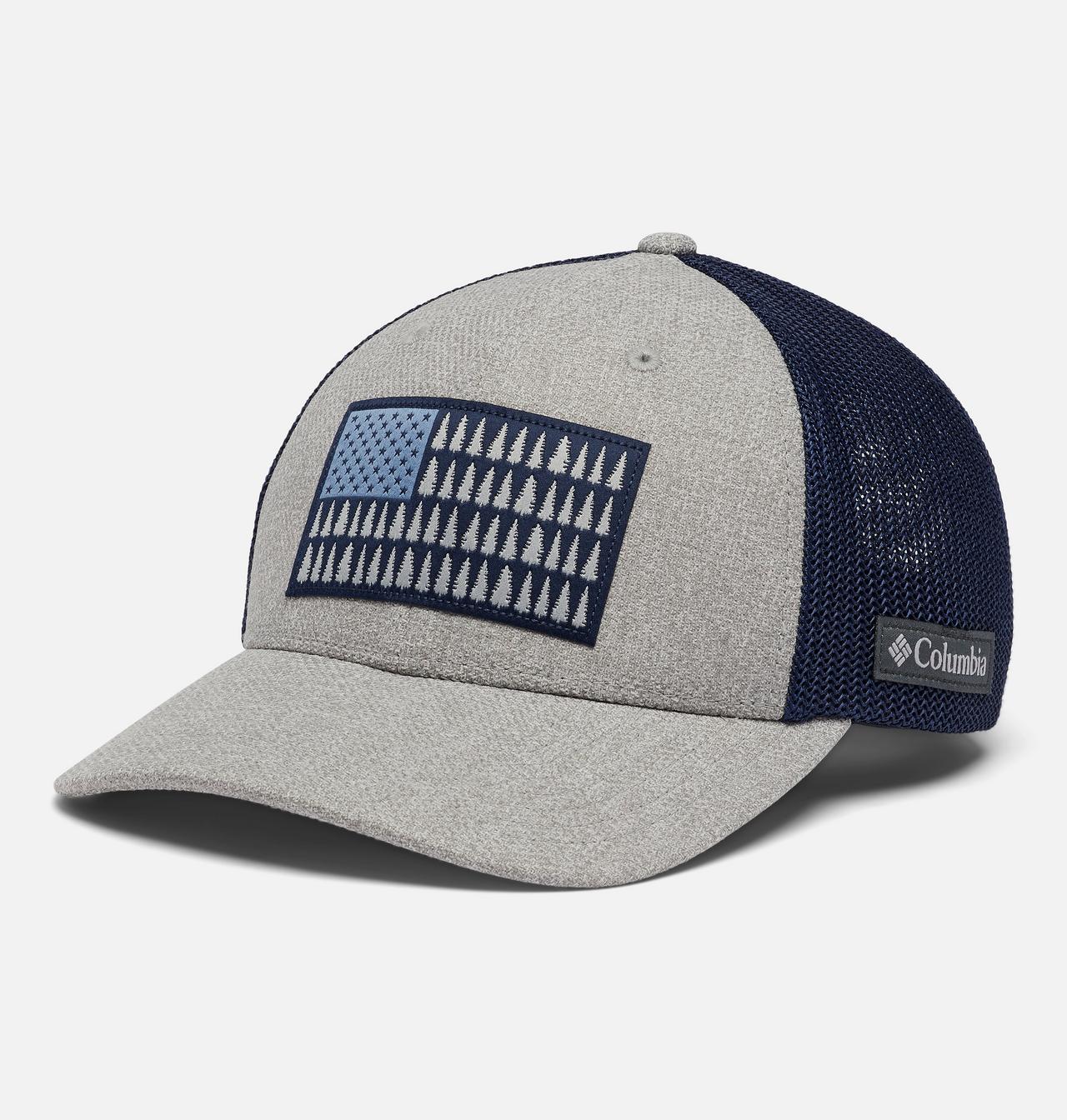 Columbia Tree Flag™ Mesh Ball Cap - Low 1