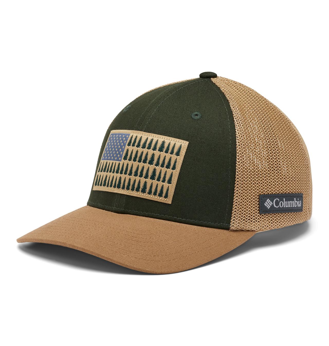 Columbia Mesh™ Tree Flag Ball Cap 1