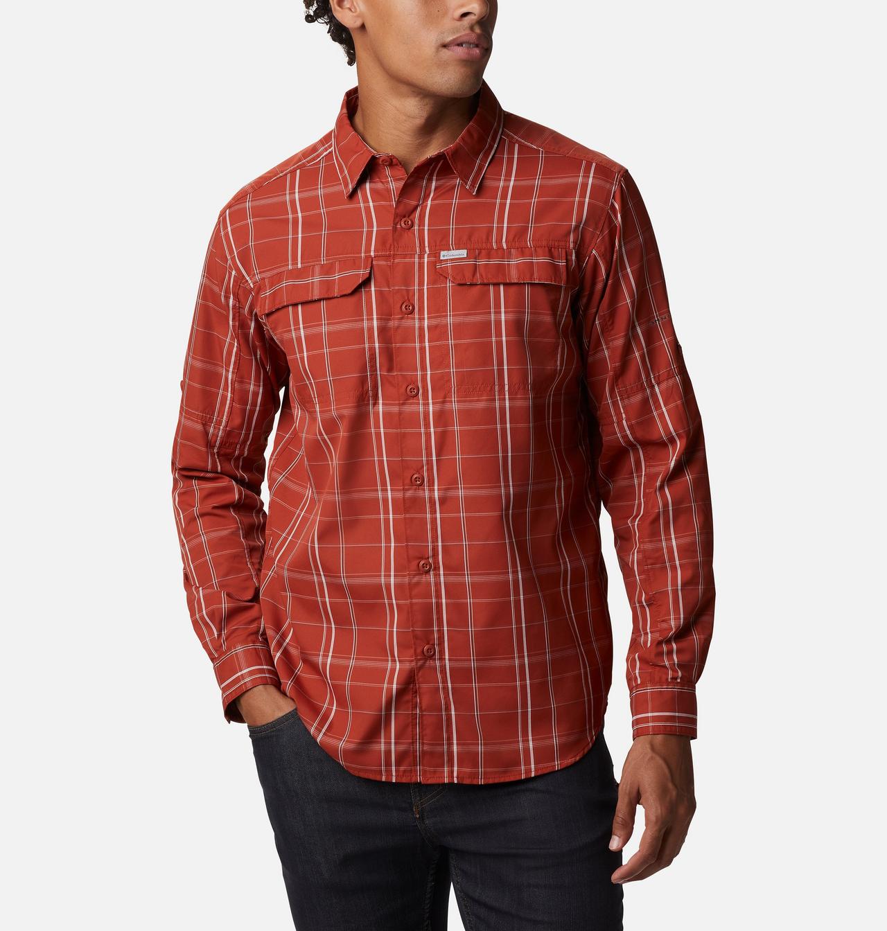 Men's Silver Ridge™ 2.0 Plaid Long Sleeve Shirt 1