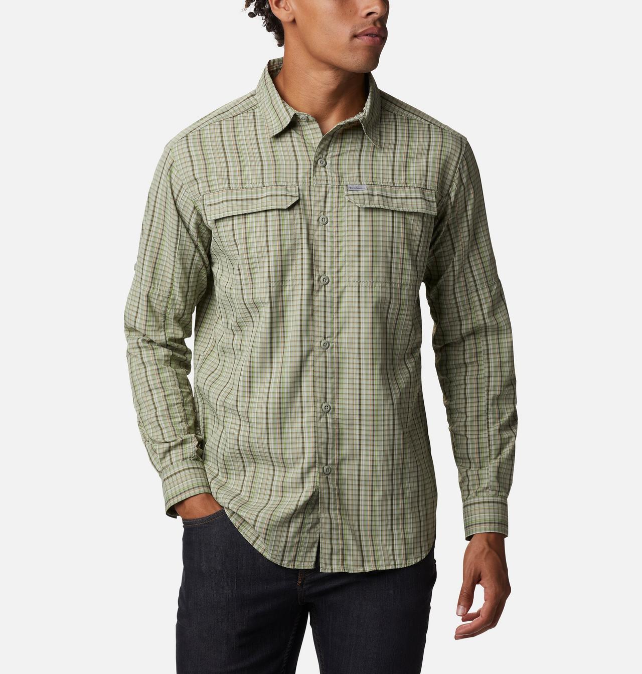 Men's Silver Ridge™ 2.0 Plaid Long Sleeve Shirt 1