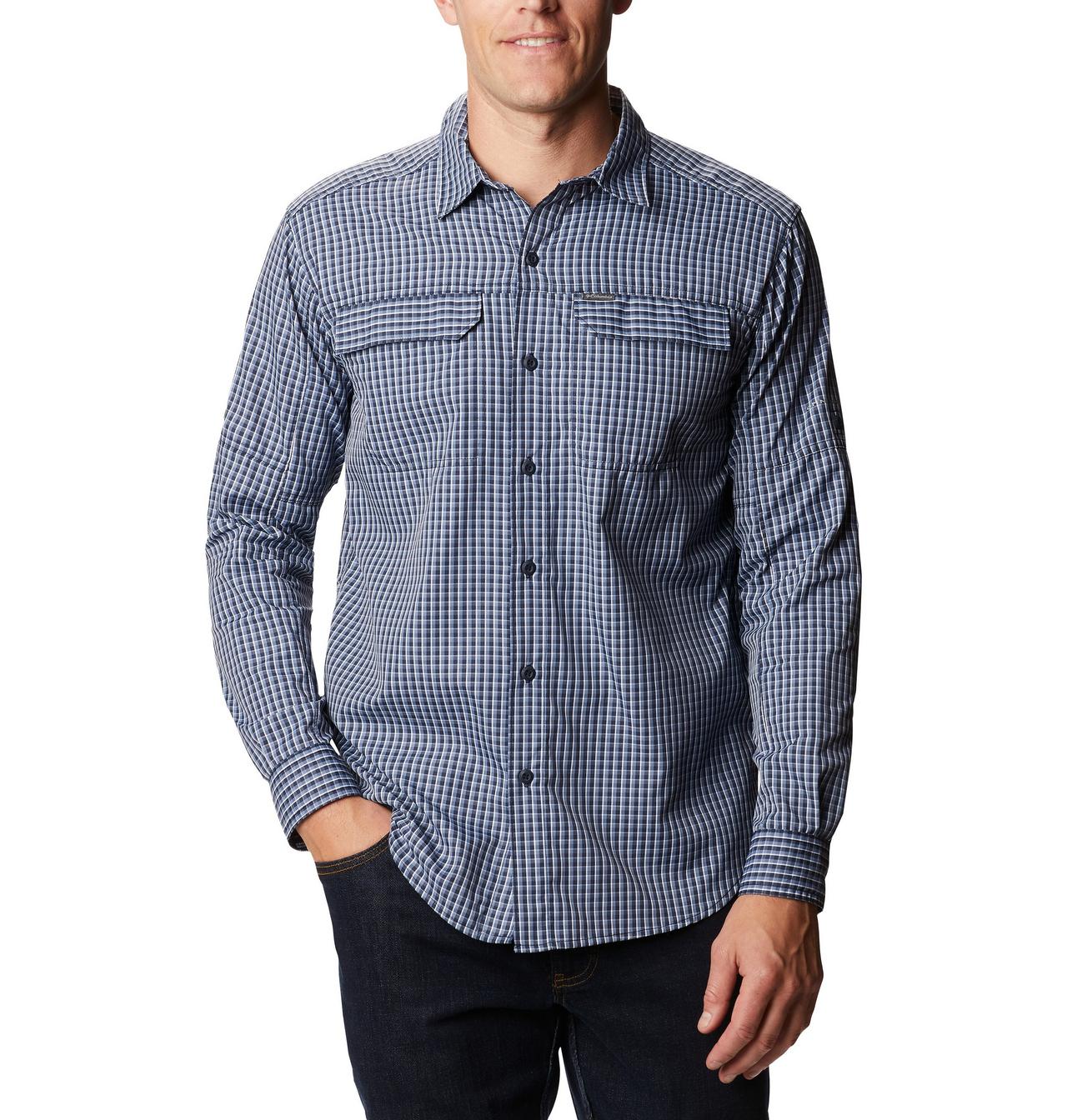 Men's Silver Ridge™ 2.0 Plaid Long Sleeve Shirt 1
