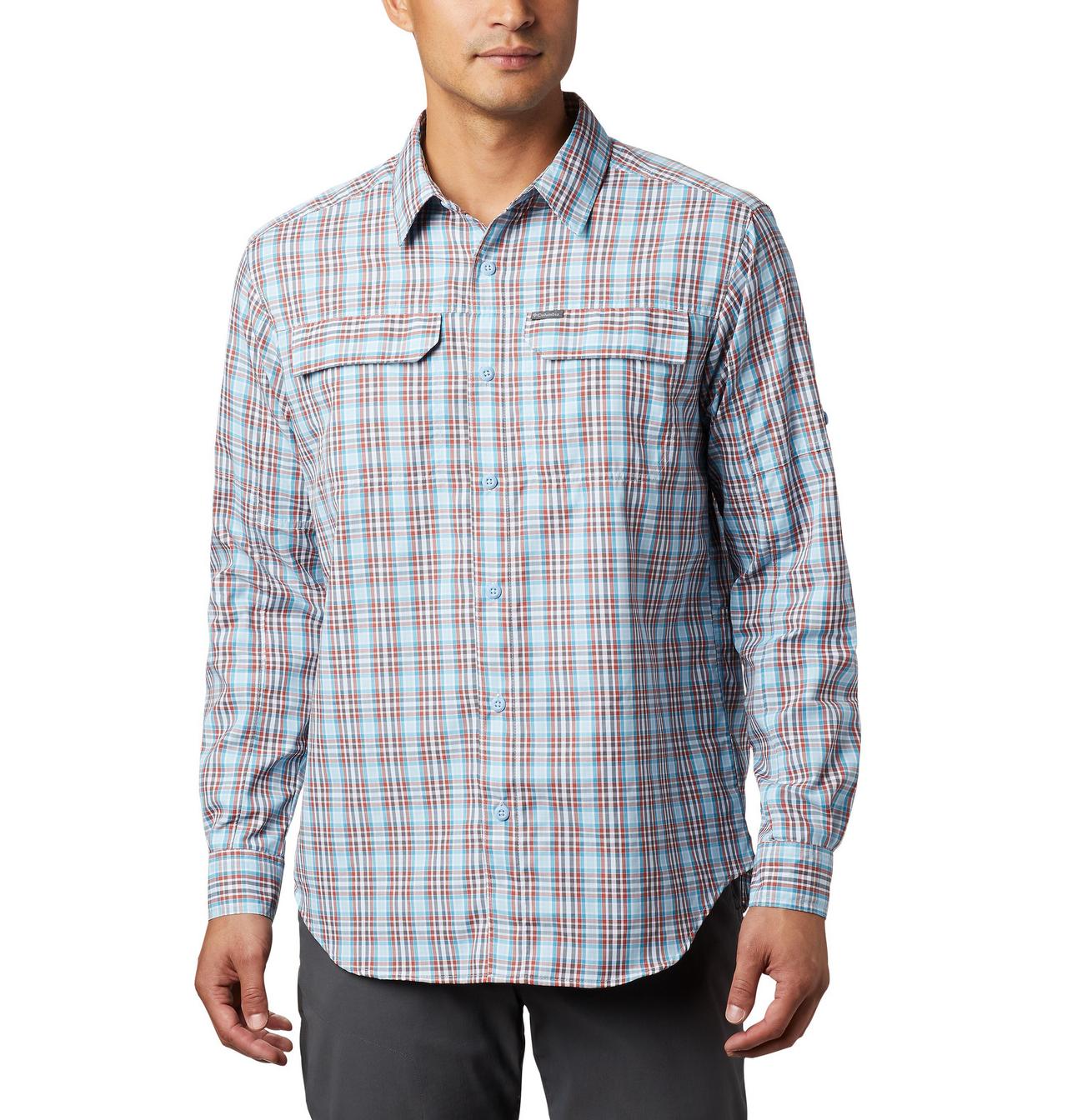 Men's Silver Ridge™ 2.0 Plaid Long Sleeve Shirt 1