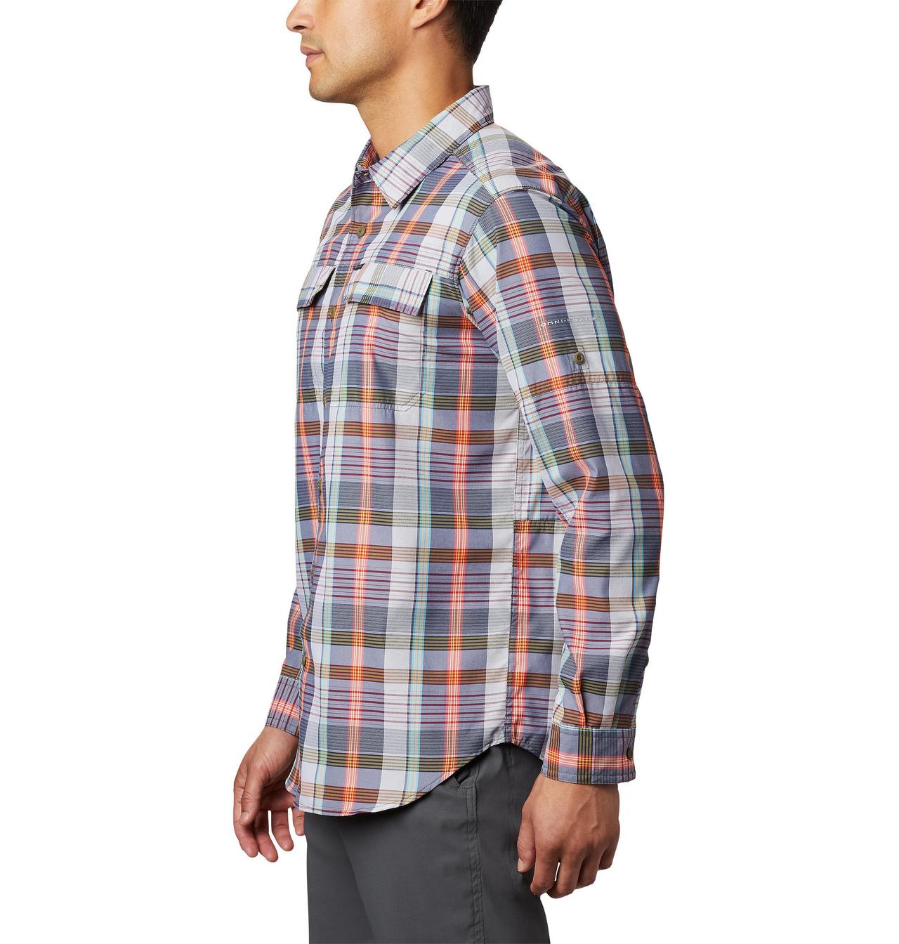 Men's Silver Ridge™ 2.0 Plaid Long Sleeve Shirt 3