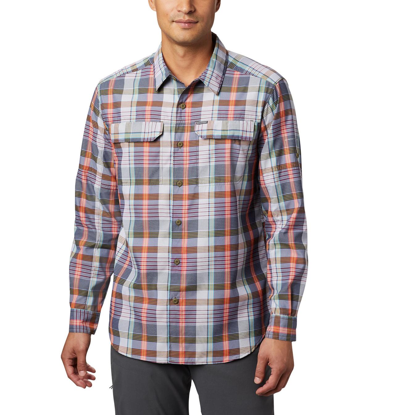 Men's Silver Ridge™ 2.0 Plaid Long Sleeve Shirt 1