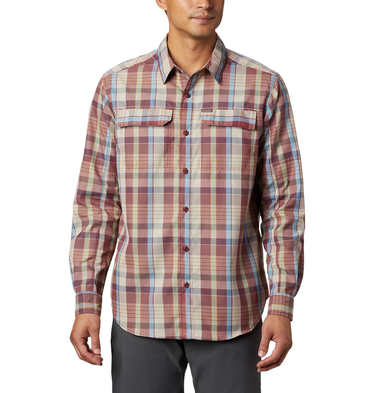 Men's Silver Ridge™ 2.0 Plaid Long Sleeve Shirt 1