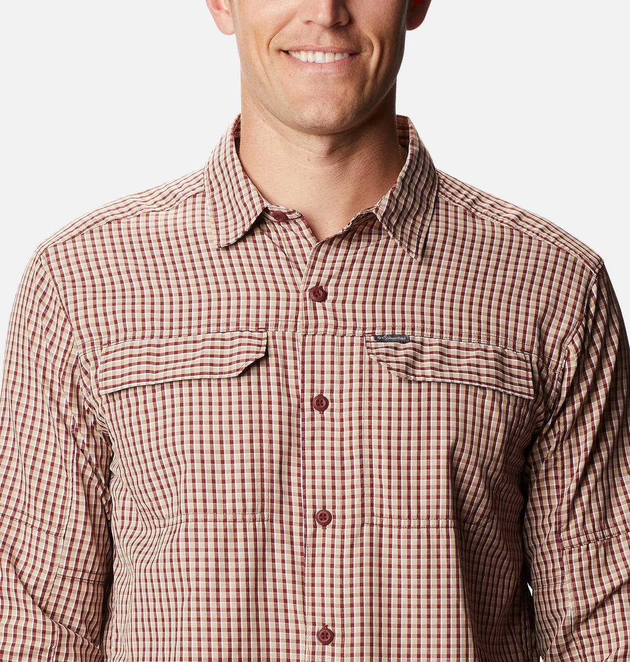 Men's Silver Ridge™ 2.0 Plaid Long Sleeve Shirt 4