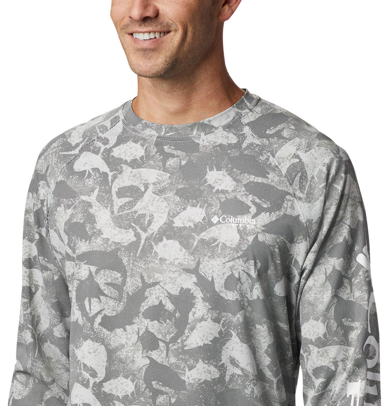 Men's PFG Terminal Deflector™ Printed Long Sleeve Shirt 4