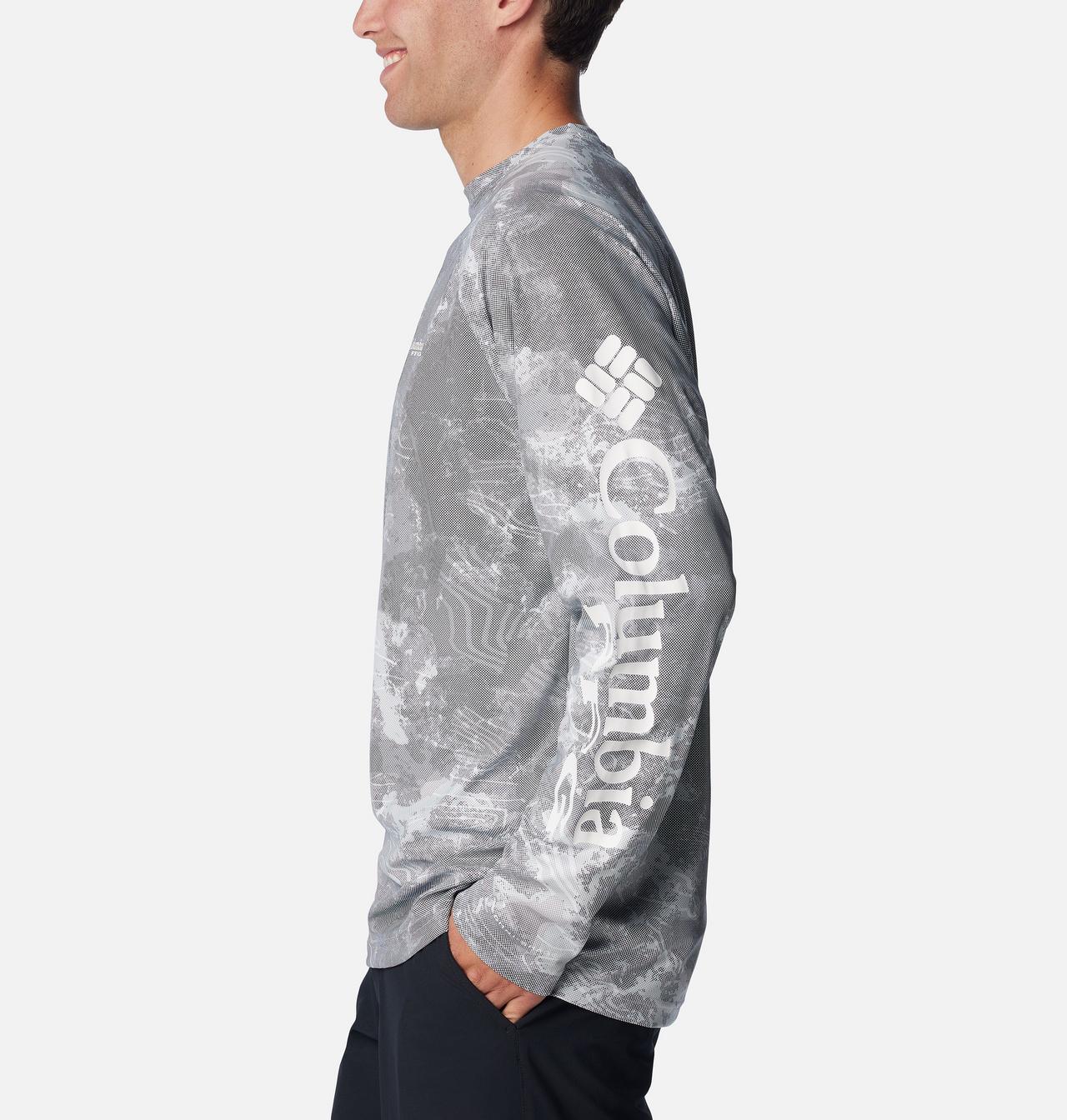 Men's PFG Terminal Deflector™ Printed Long Sleeve Shirt 3