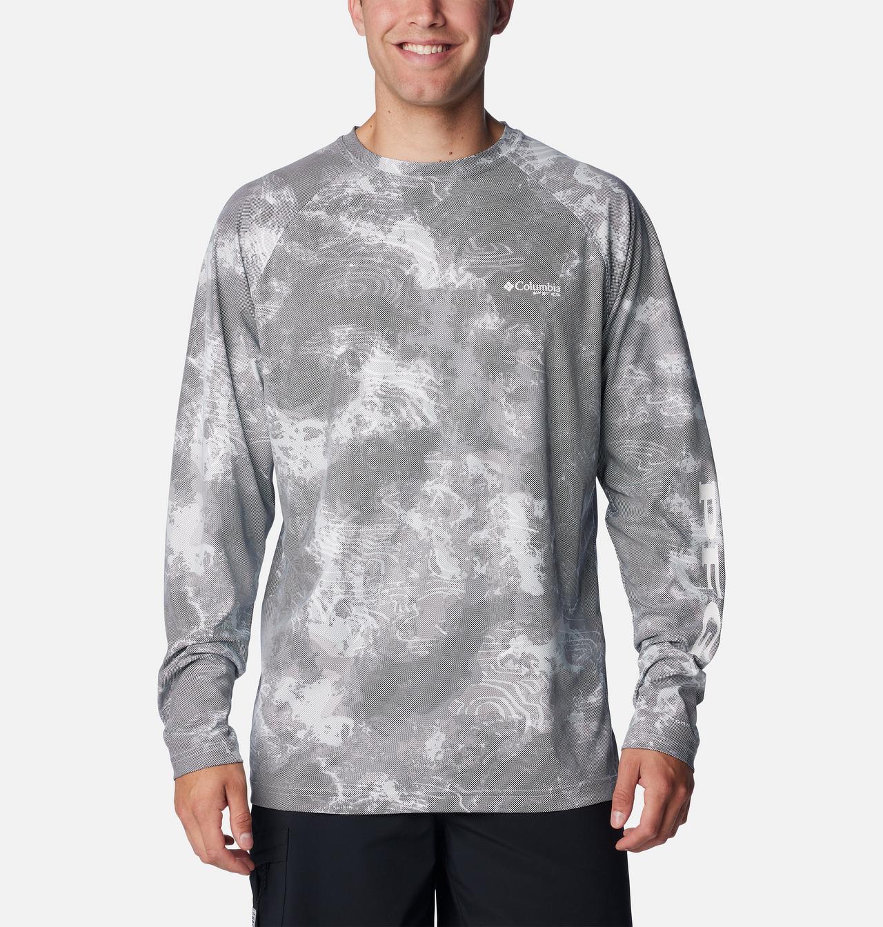 Men's PFG Terminal Deflector™ Printed Long Sleeve Shirt 1
