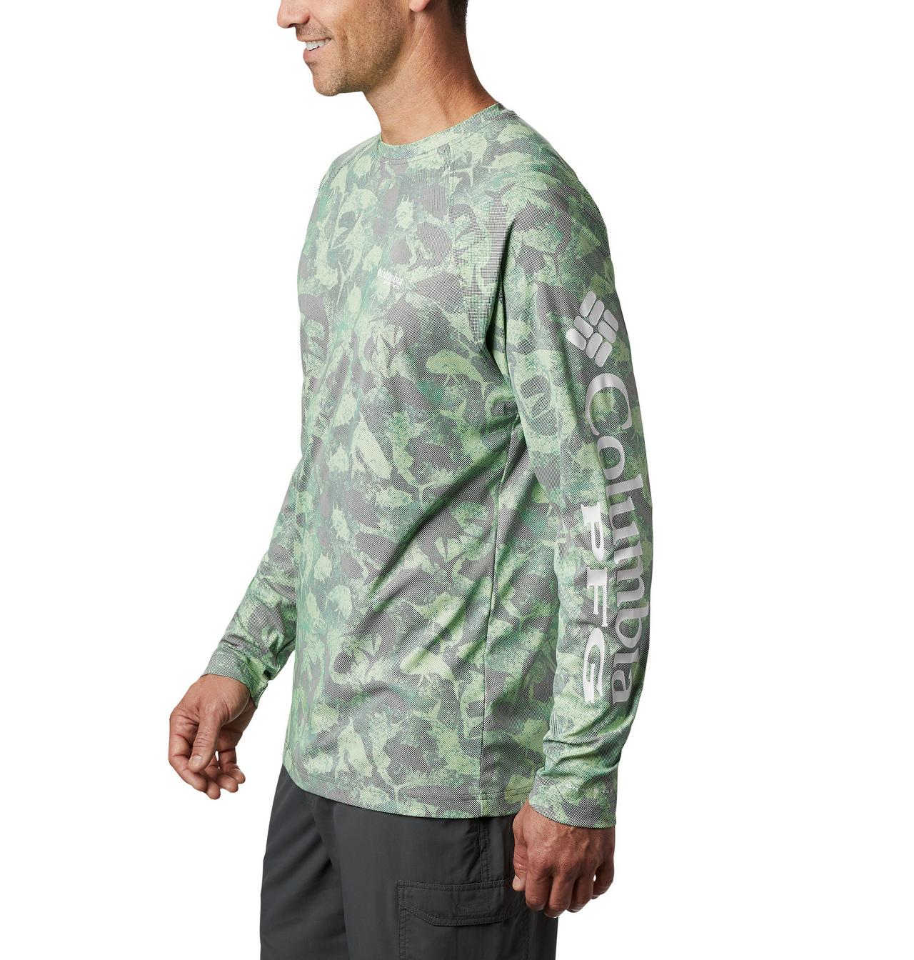 Men's PFG Terminal Deflector™ Printed Long Sleeve Shirt 3
