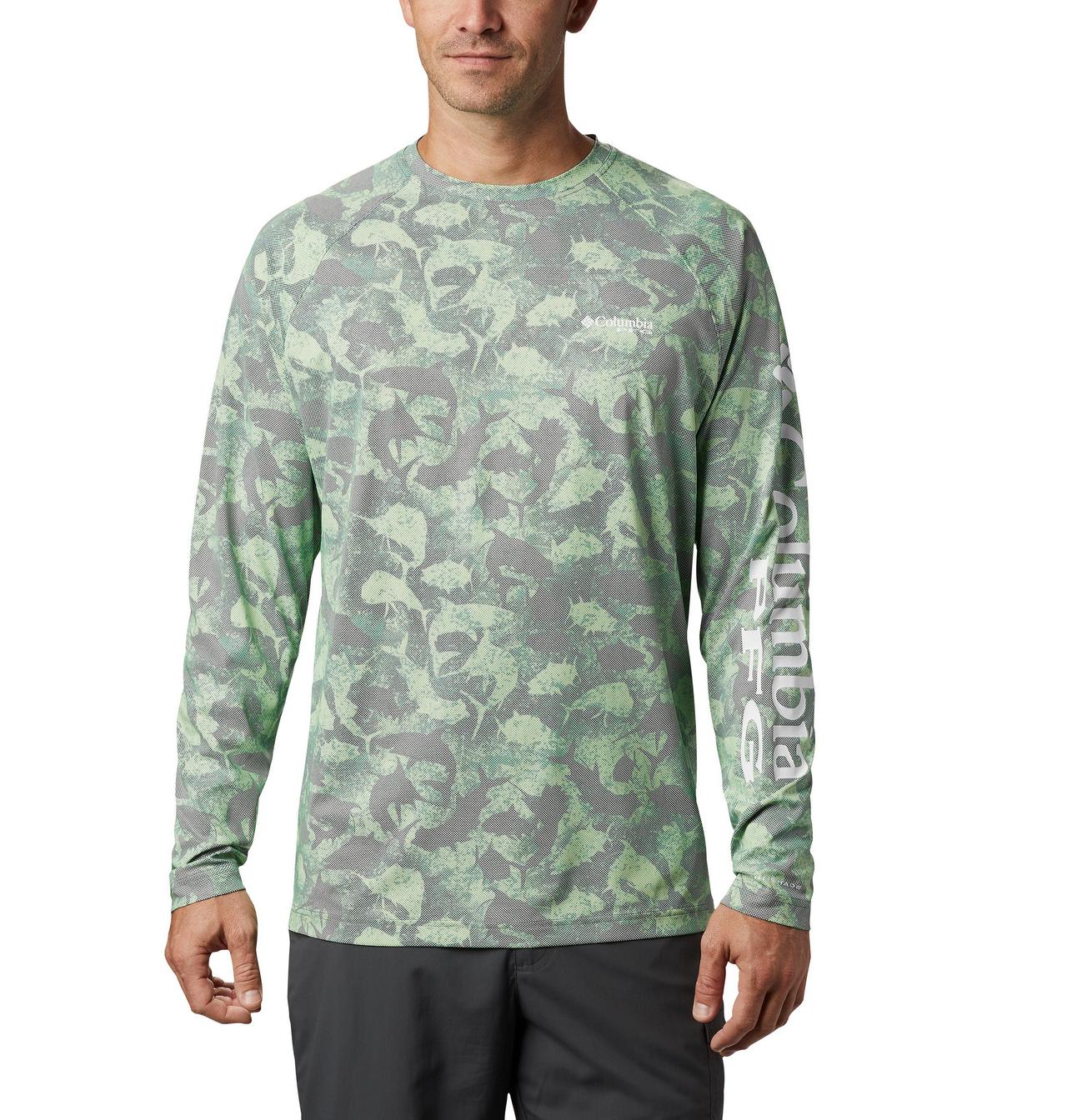 Men's PFG Terminal Deflector™ Printed Long Sleeve Shirt 1