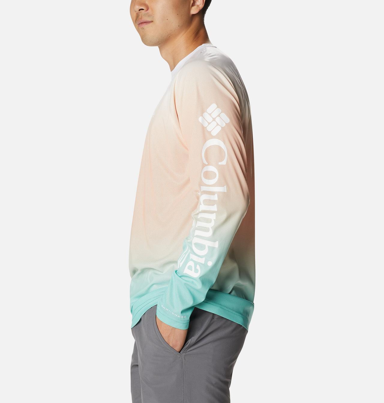 Men's PFG Terminal Deflector™ Printed Long Sleeve Shirt 3