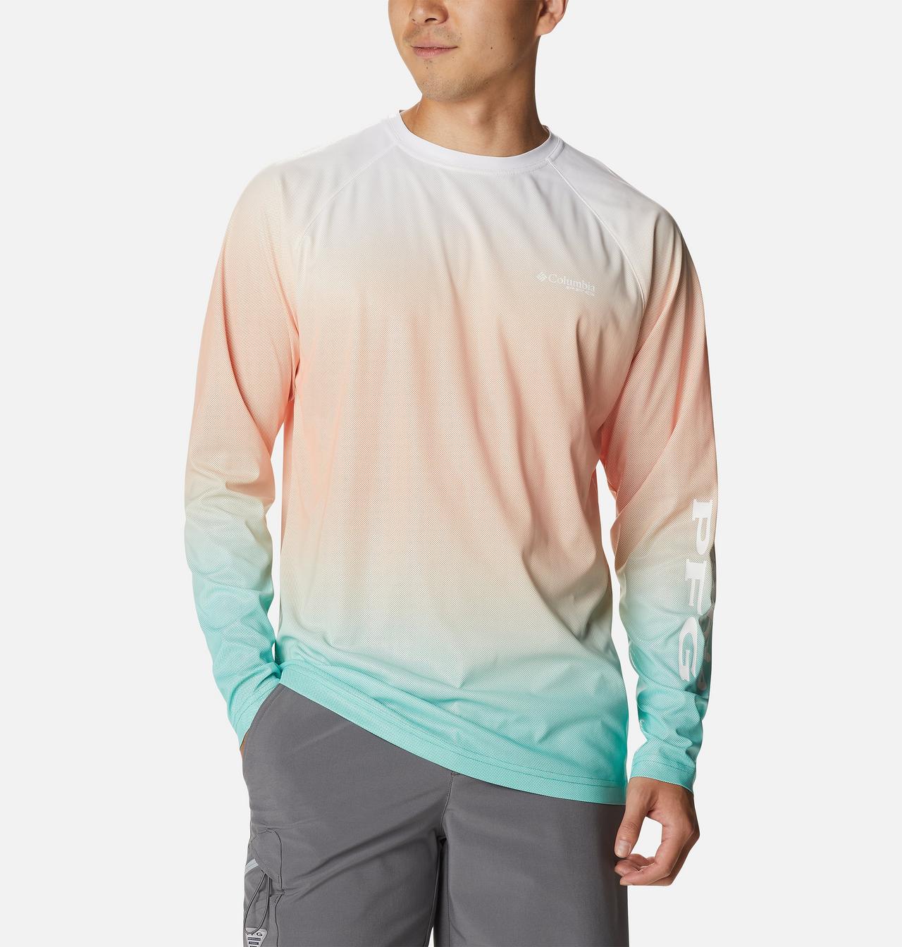 Men's PFG Terminal Deflector™ Printed Long Sleeve Shirt 1
