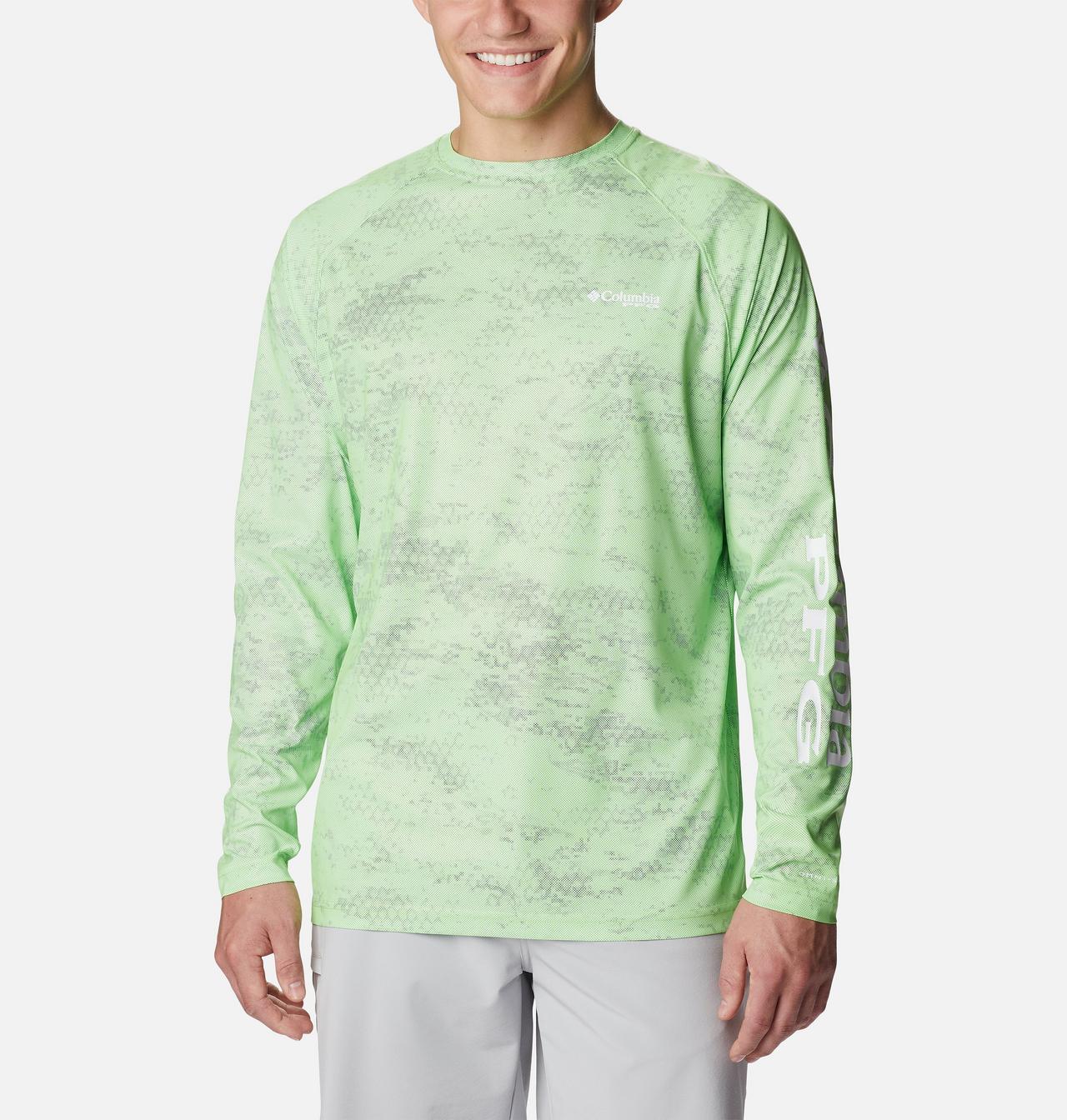 Men's PFG Terminal Deflector™ Printed Long Sleeve Shirt 1