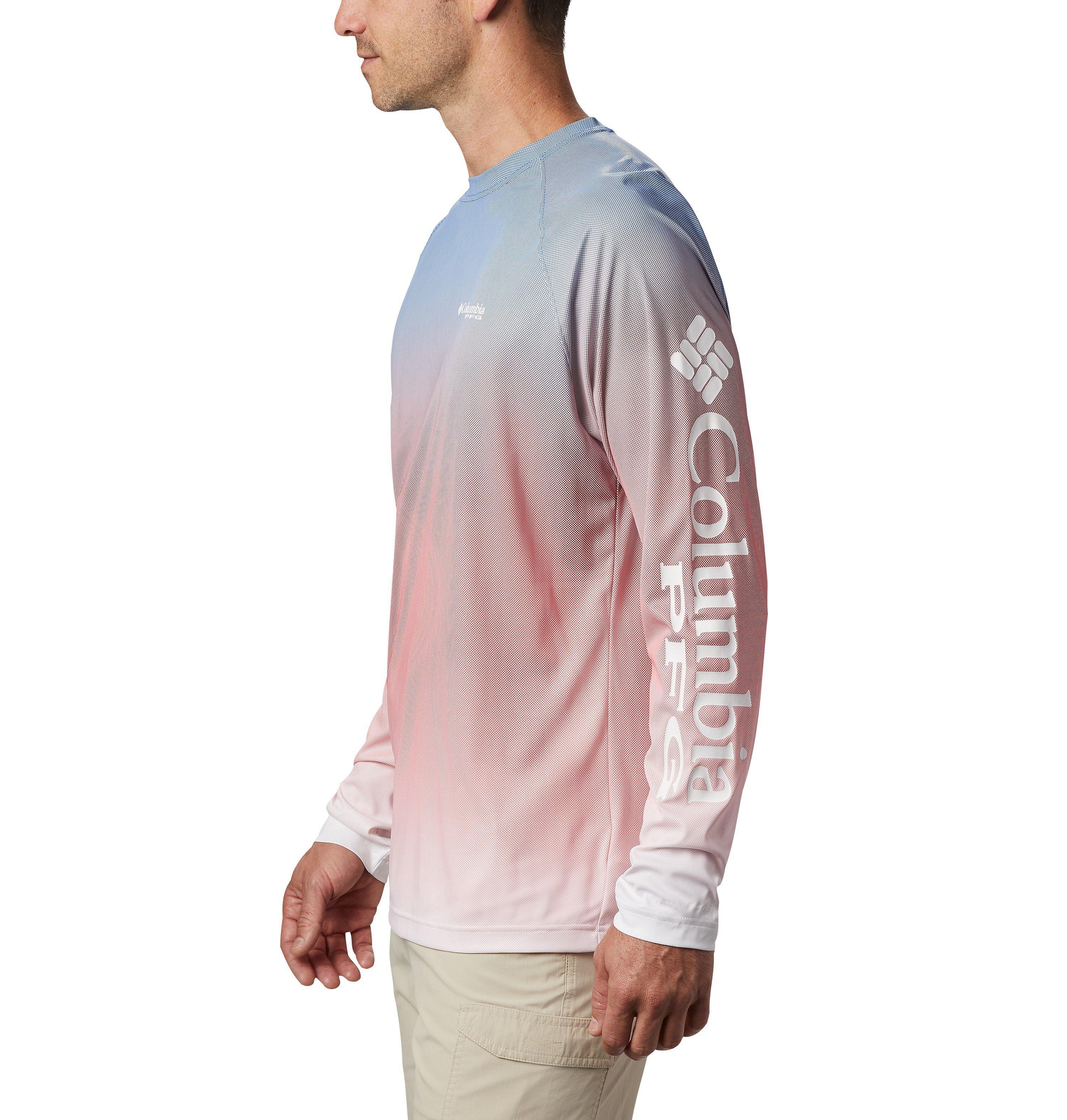 Men's PFG Terminal Deflector Printed Long Sleeve Shirt 3