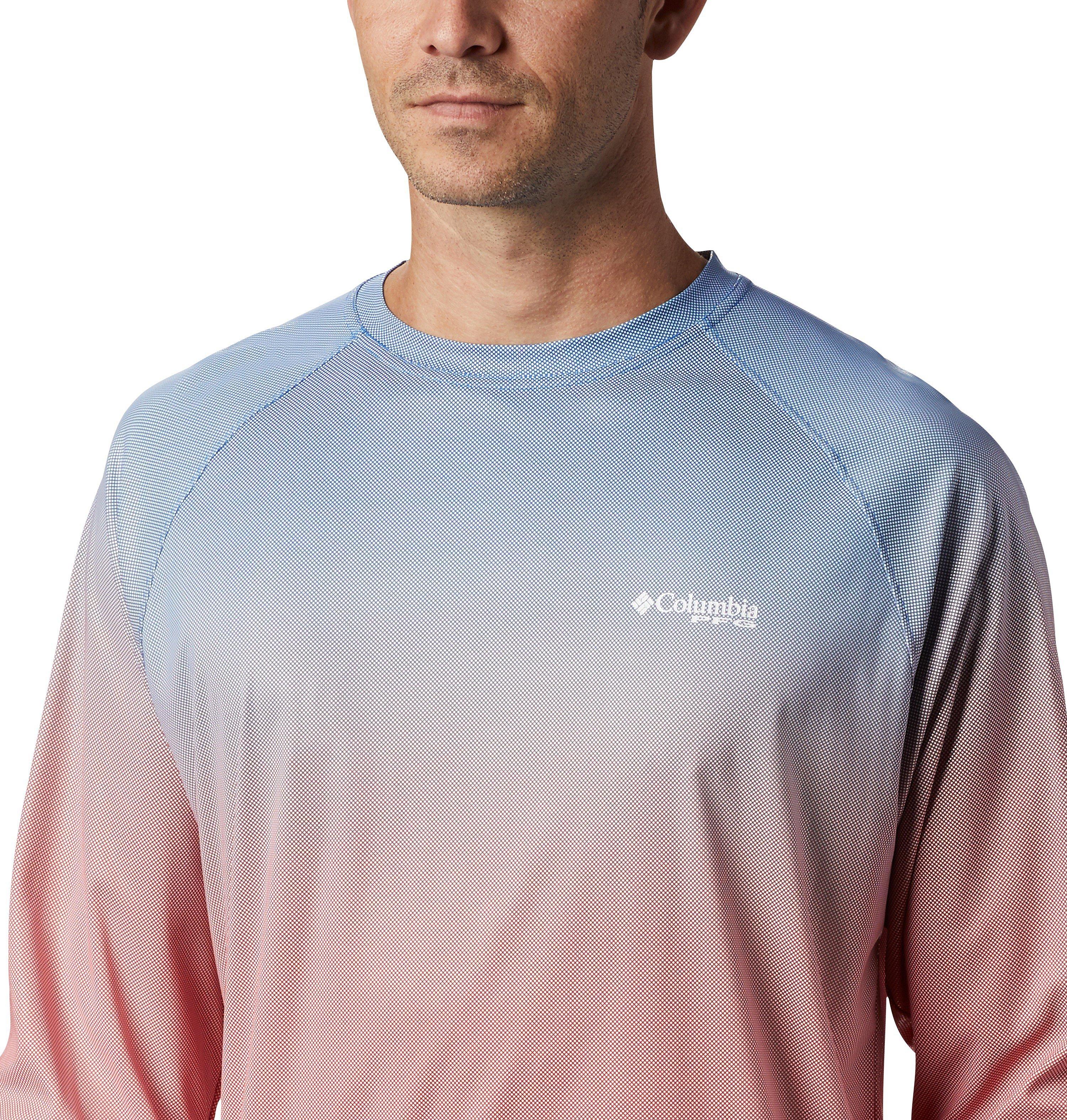 Men's PFG Terminal Deflector Printed Long Sleeve Shirt 4