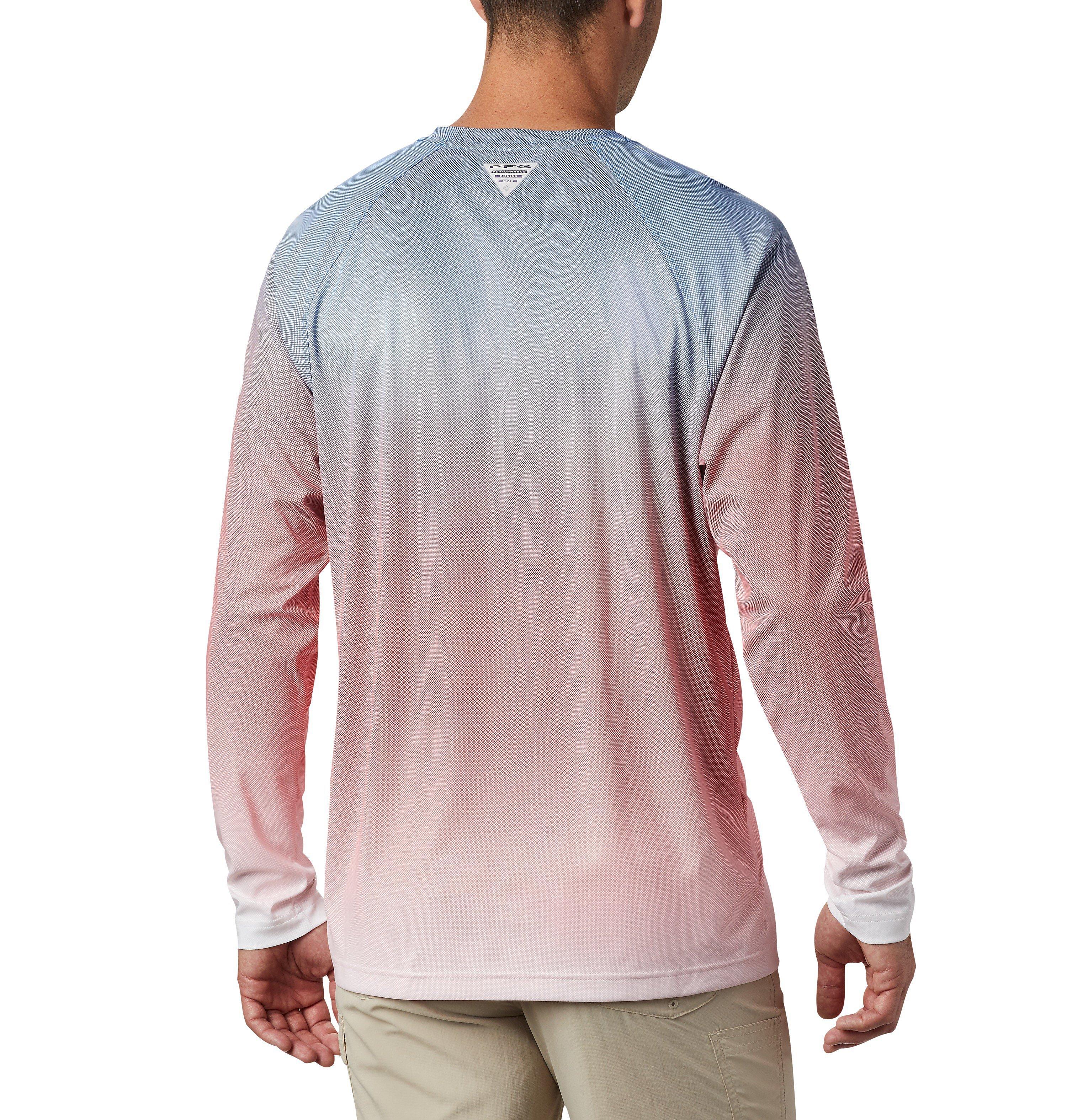 Men's PFG Terminal Deflector Printed Long Sleeve Shirt 2
