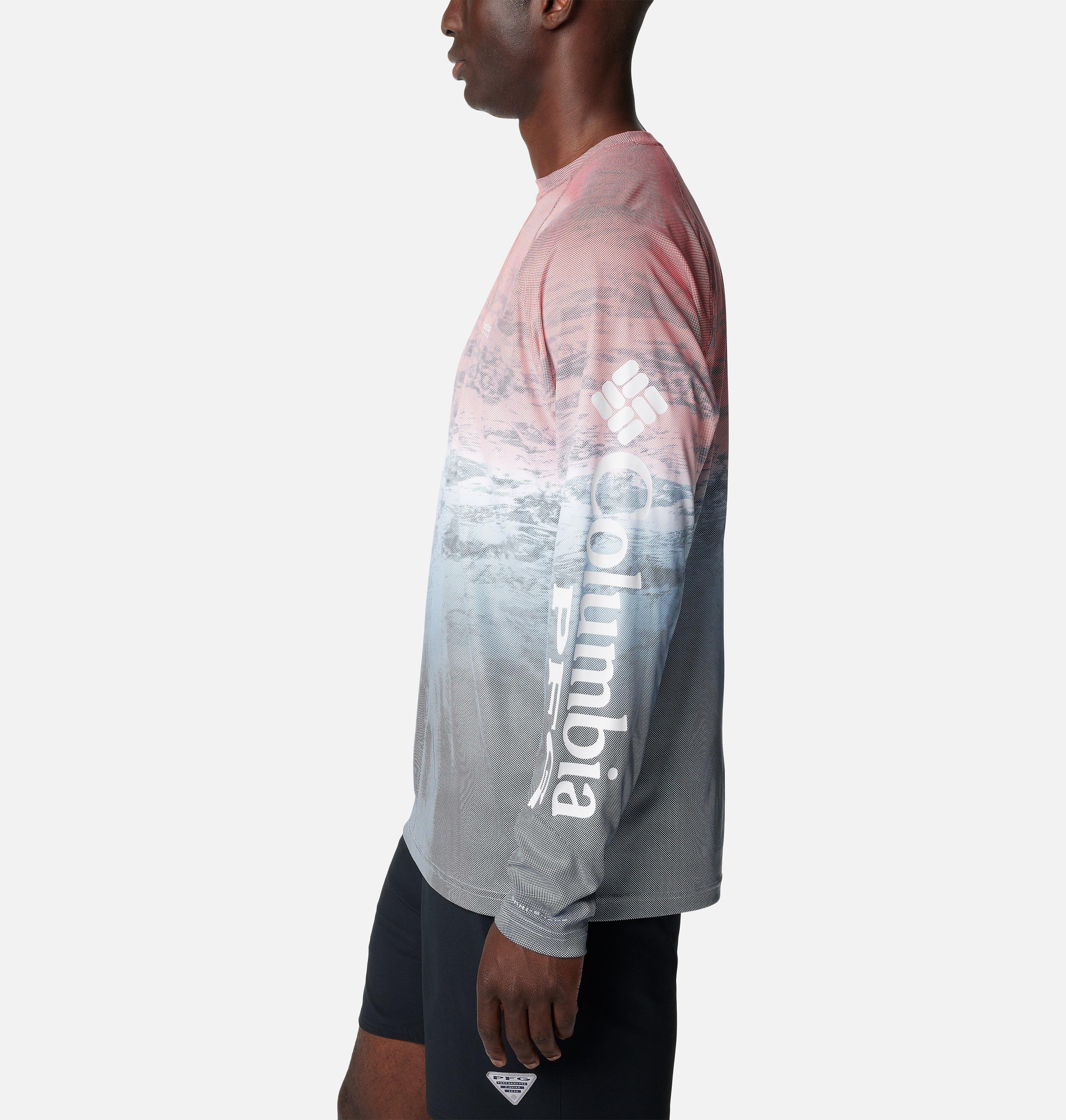 Men's PFG Terminal Deflector Printed Long Sleeve Shirt 3