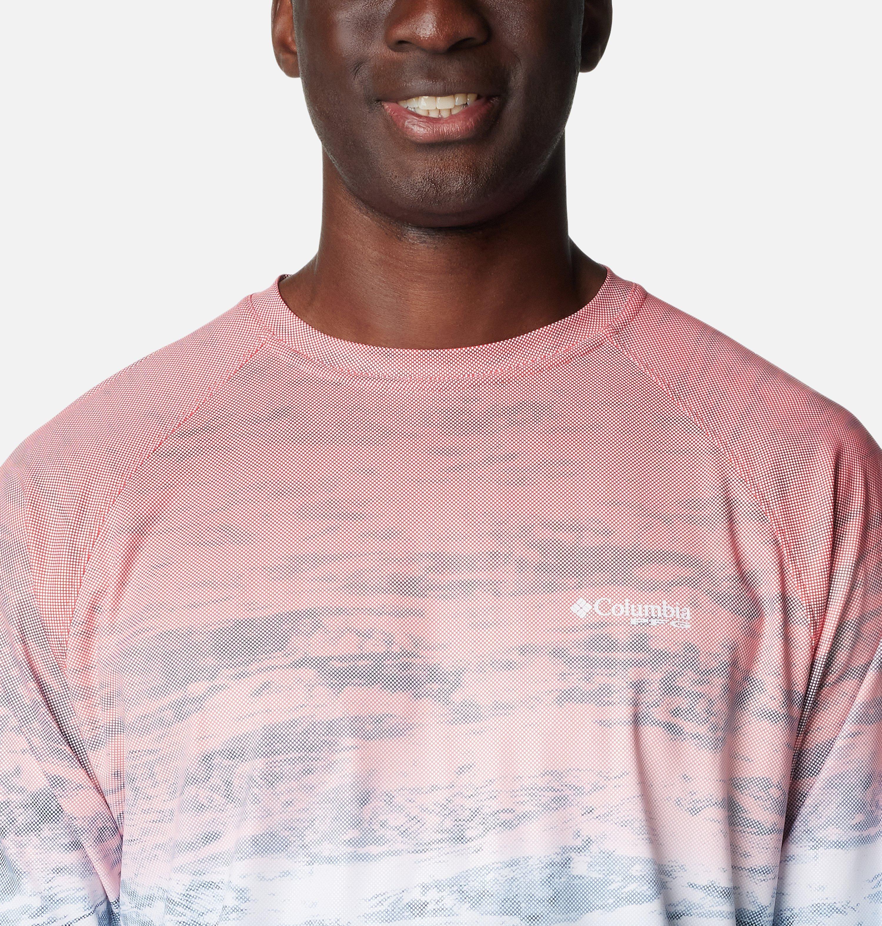 Men's PFG Terminal Deflector Printed Long Sleeve Shirt 4