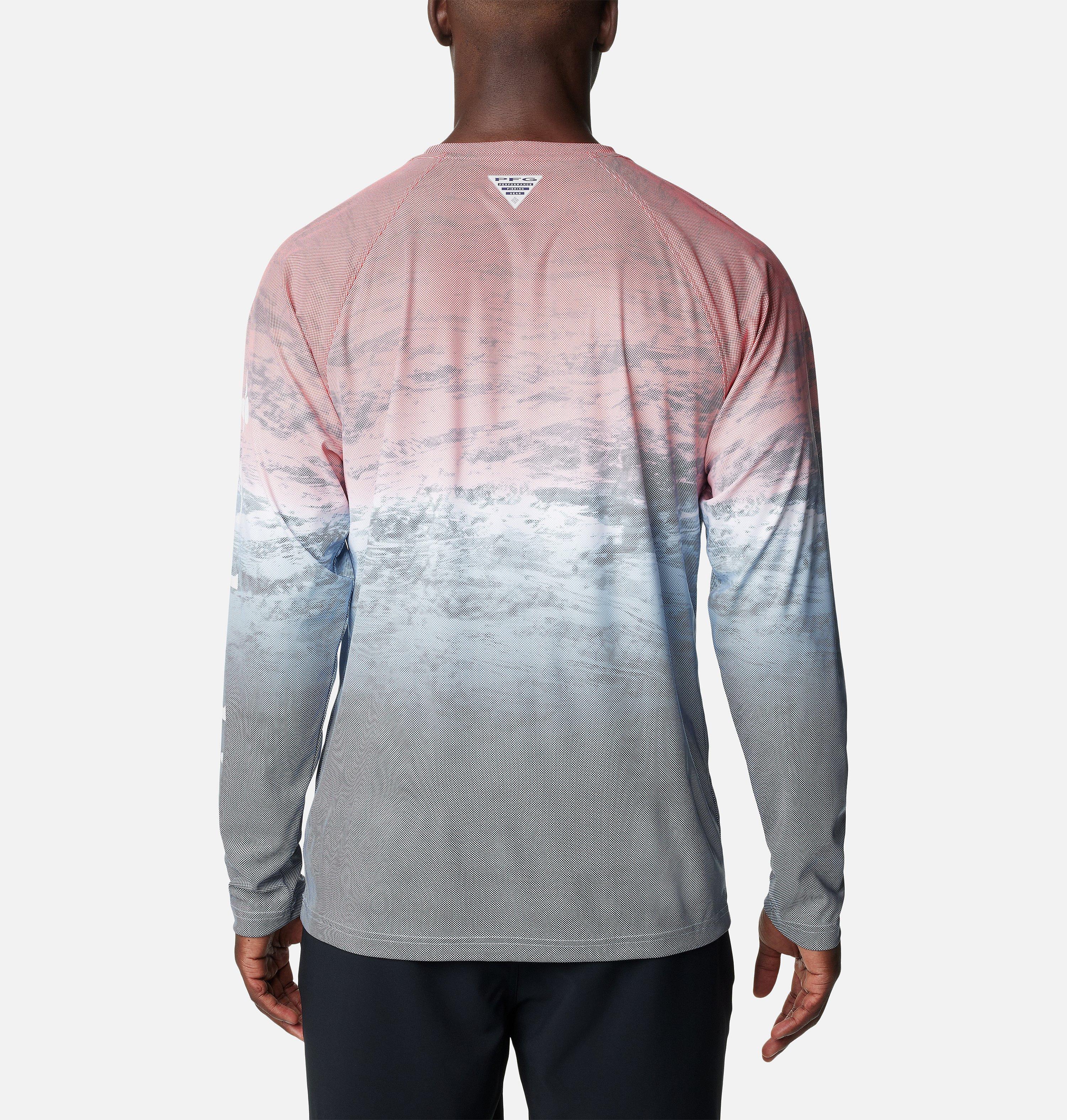 Men's PFG Terminal Deflector Printed Long Sleeve Shirt 2