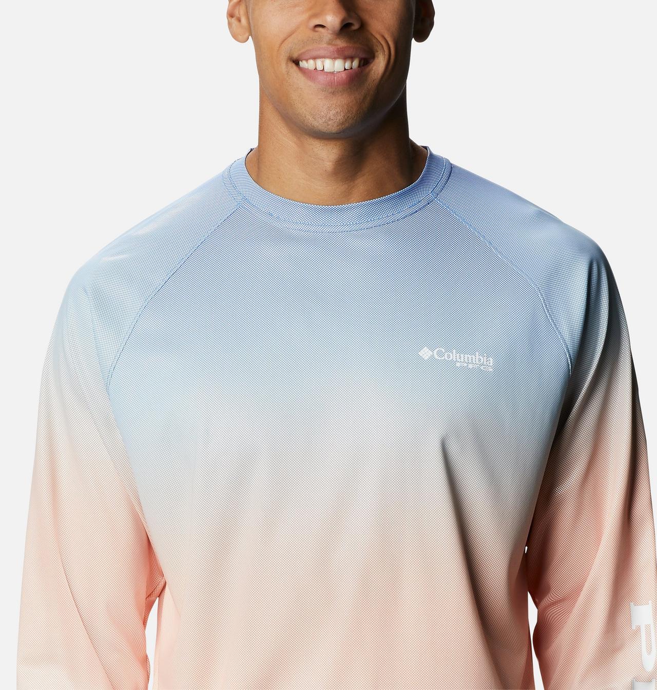 Men's PFG Terminal Deflector™ Printed Long Sleeve Shirt 4