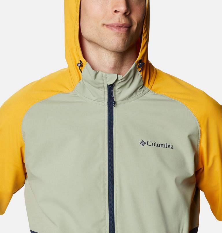 Men's Panther Creek Jacket, Color: Collegiate Navy, Safari, Bright Gold, image 4