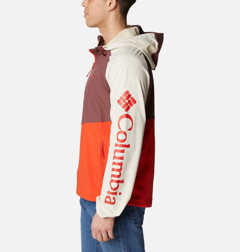 Men's Panther Creek Jacket, Color: Spicy, Light Raisin, Chalk, image 3