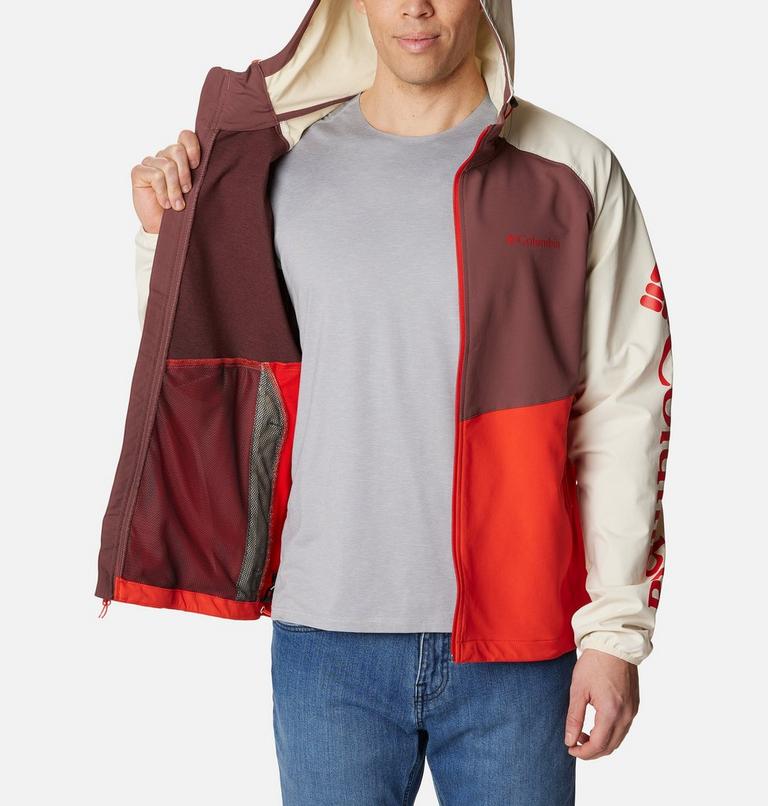 Men's Panther Creek Jacket, Color: Spicy, Light Raisin, Chalk, image 5