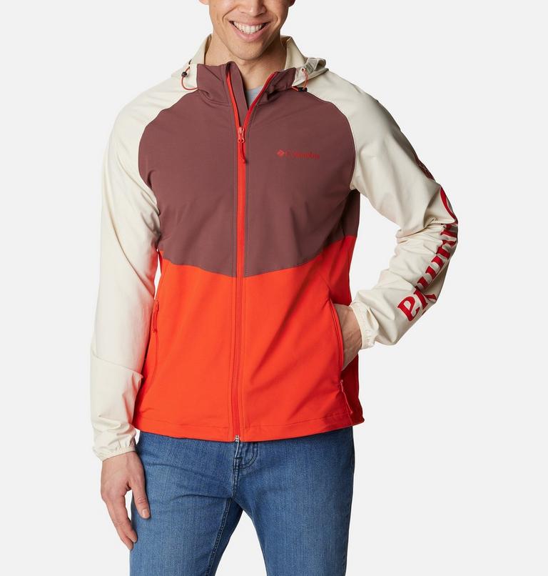 Men's Panther Creek Jacket, Color: Spicy, Light Raisin, Chalk, image 1
