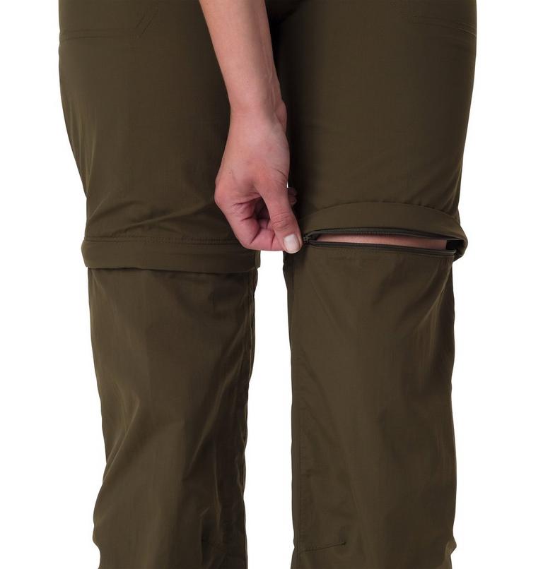 Women's Silver Ridge 2.0 Convertible Pant, Color: Olive Green, image 3