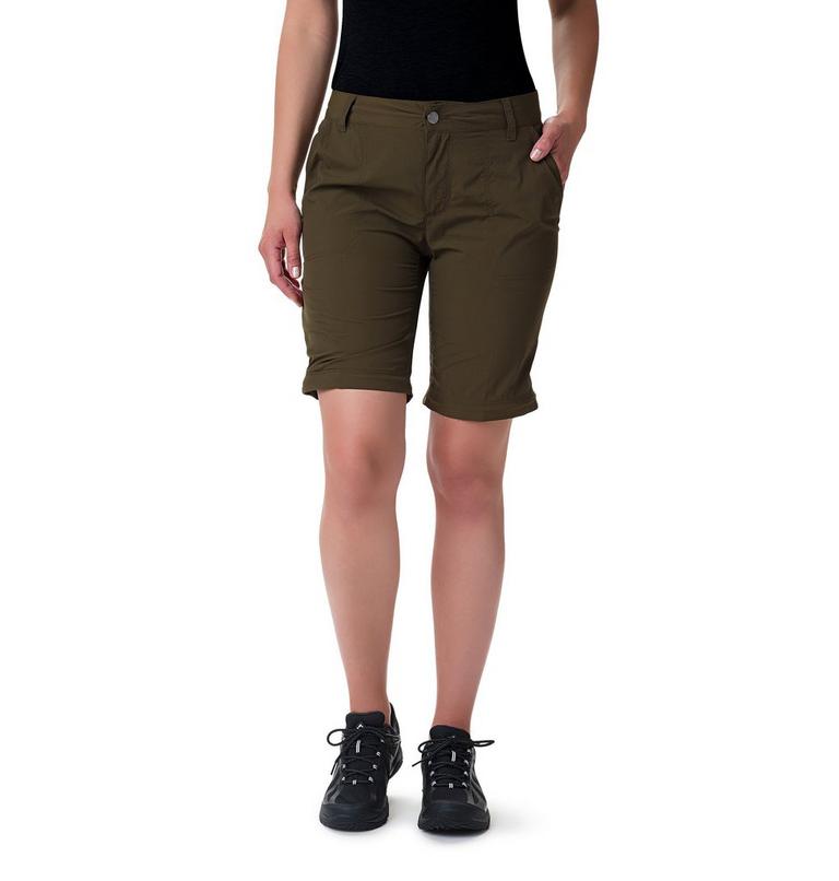 Women's Silver Ridge 2.0 Convertible Pant, Color: Olive Green, image 4