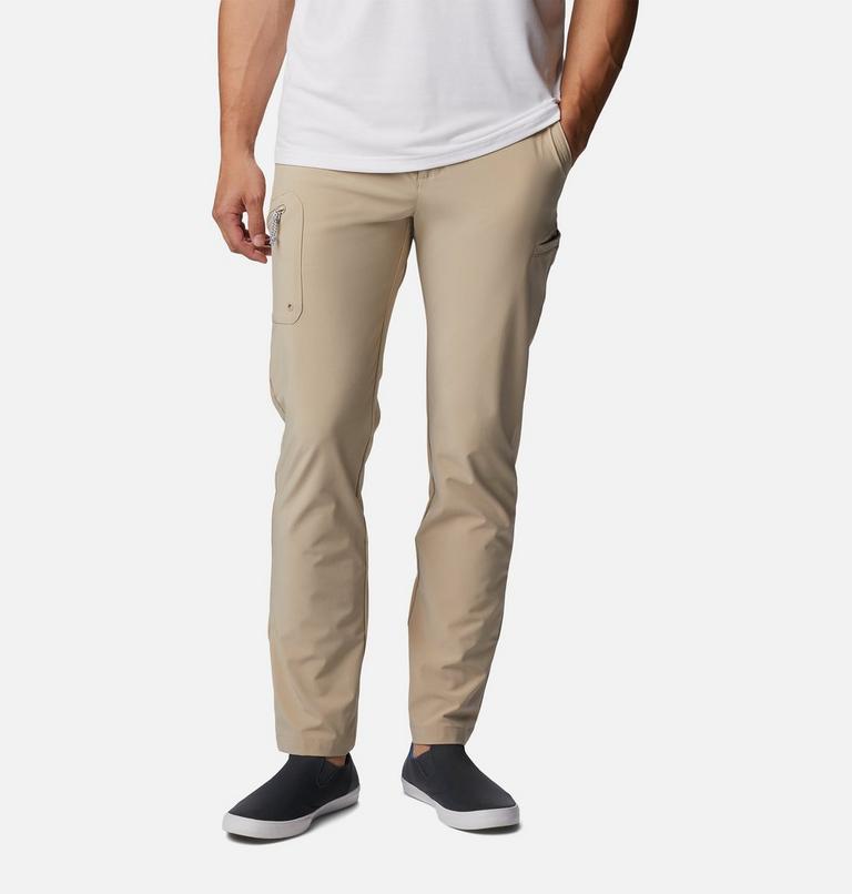 Men's PFG Terminal Tackle Pants, Color: Ancient Fossil, image 1