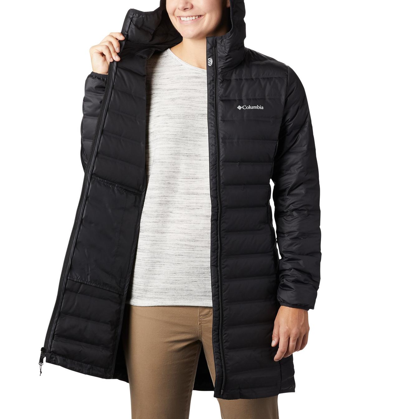 Manteau long en duvet à capuchon Lake 22™ pour femme 5