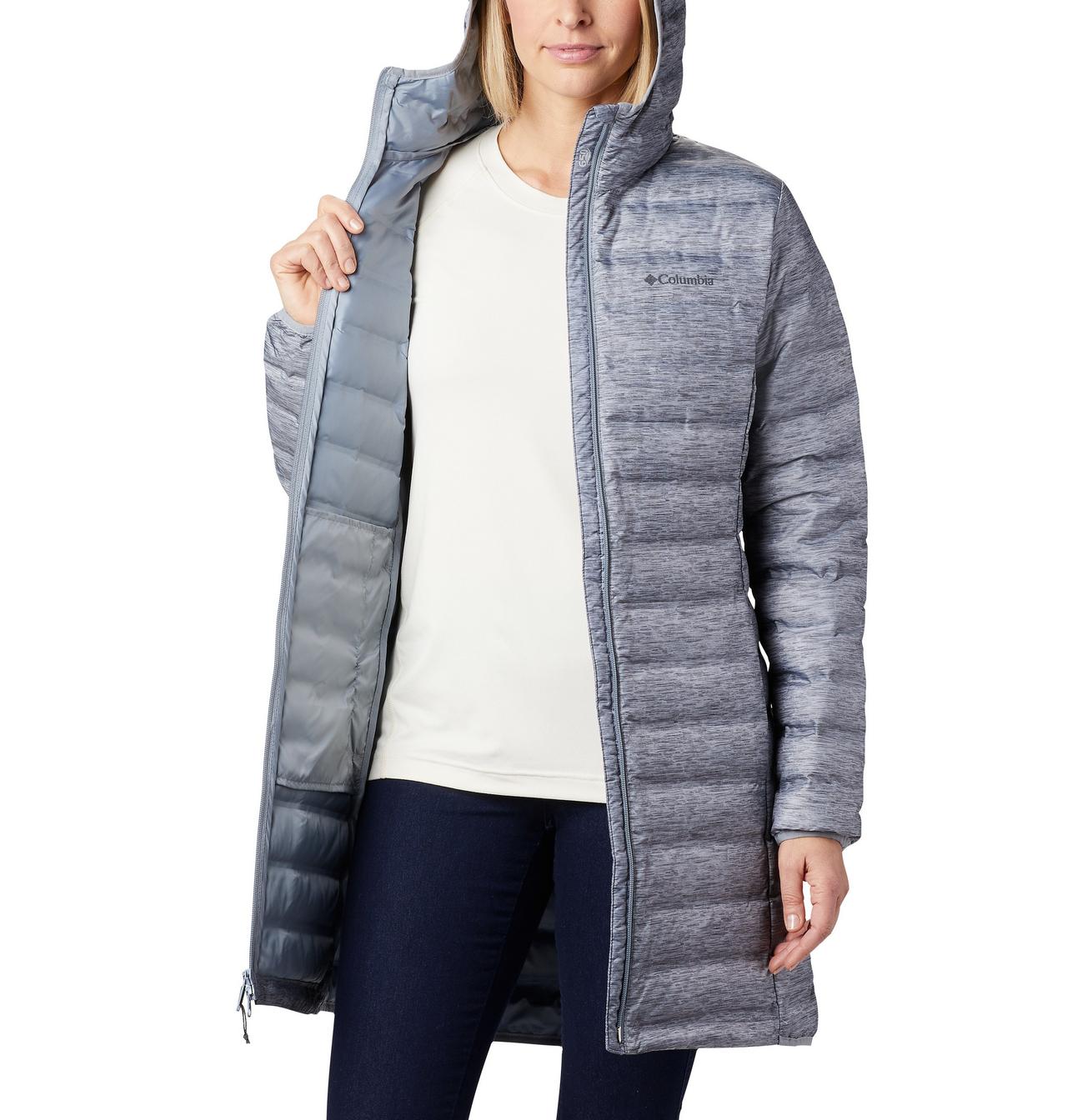Women's Lake 22™ Down Long Hooded Jacket 5