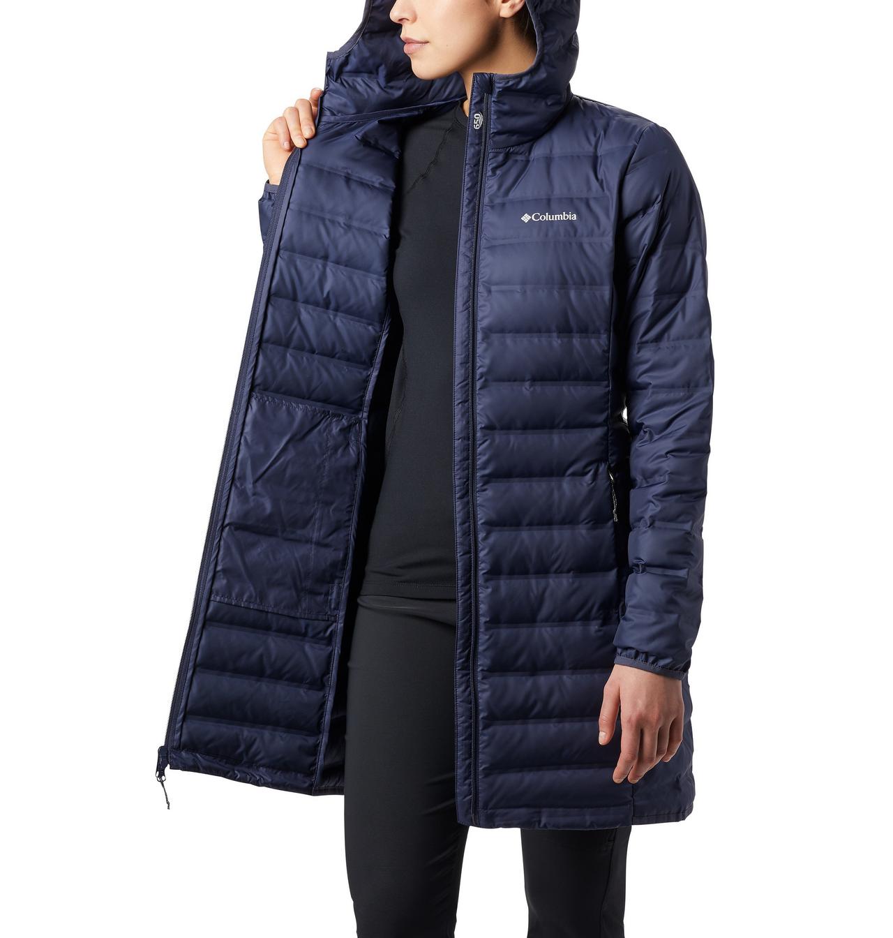 Women's Lake 22™ Down Long Hooded Jacket 6