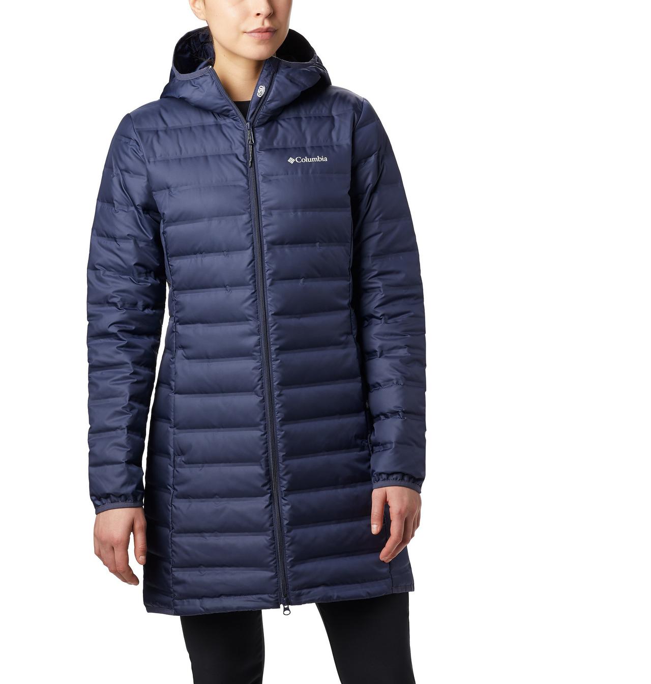 Women's Lake 22™ Down Long Hooded Jacket 1