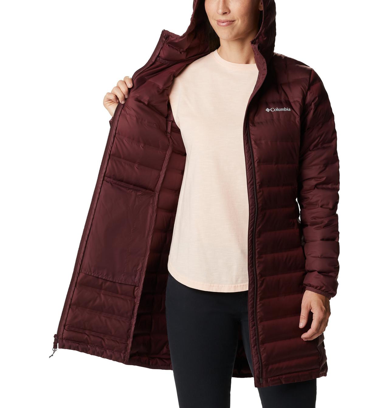 Women's Lake 22™ Down Long Hooded Jacket 5