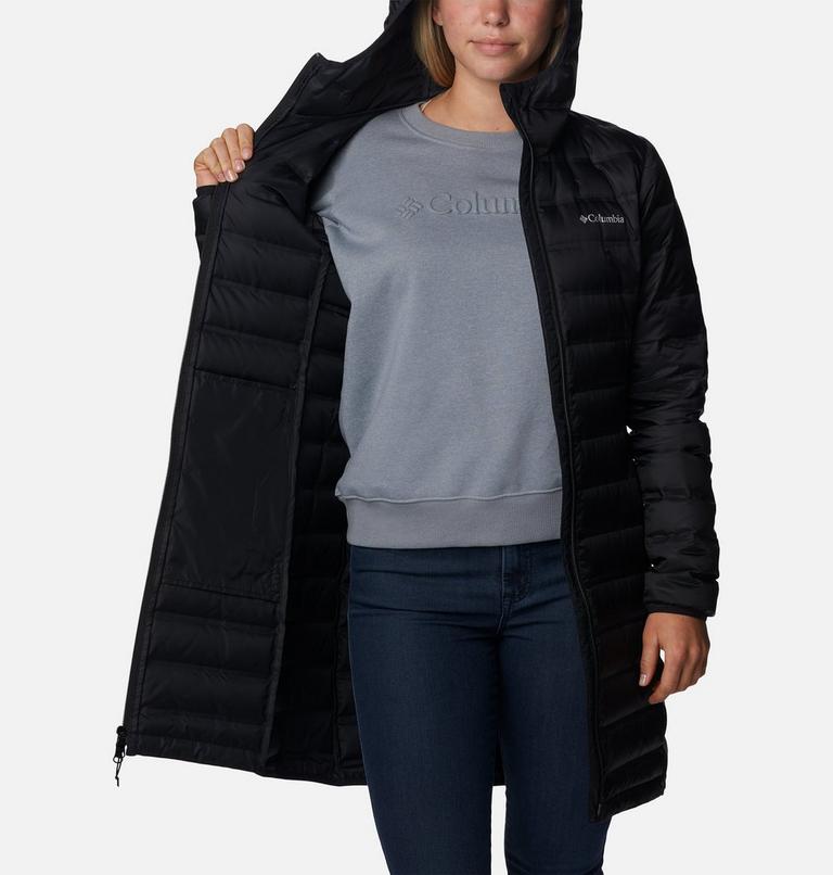 Lake 22 Down Long Hooded Jacket | 010 | M, Color: Black, image 5