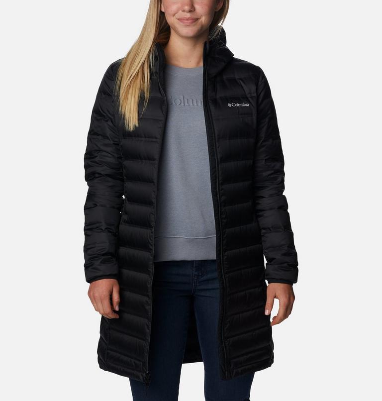 Lake 22 Down Long Hooded Jacket | 010 | M, Color: Black, image 6