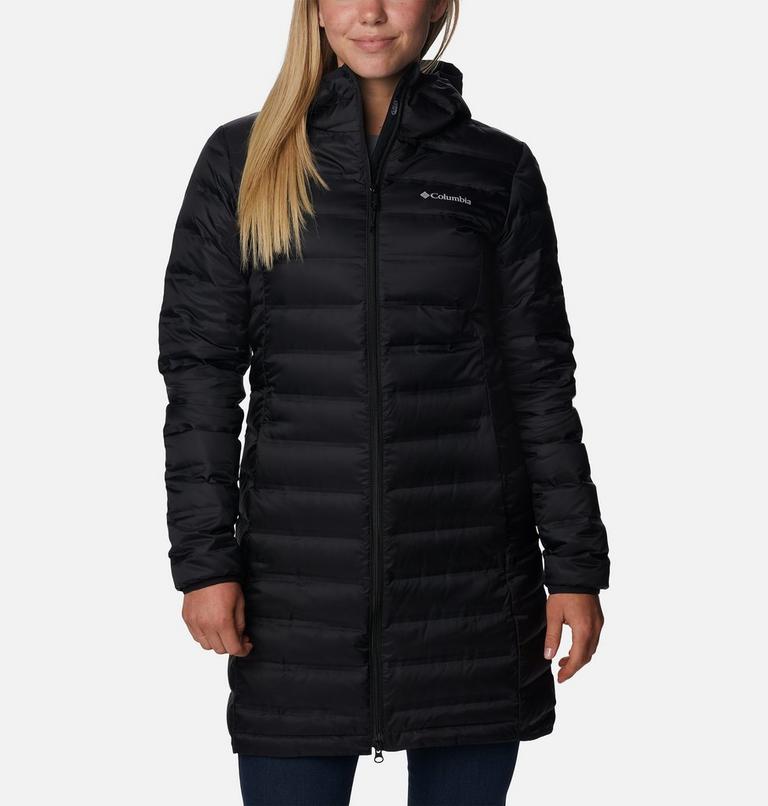 Lake 22 Down Long Hooded Jacket | 010 | M, Color: Black, image 1