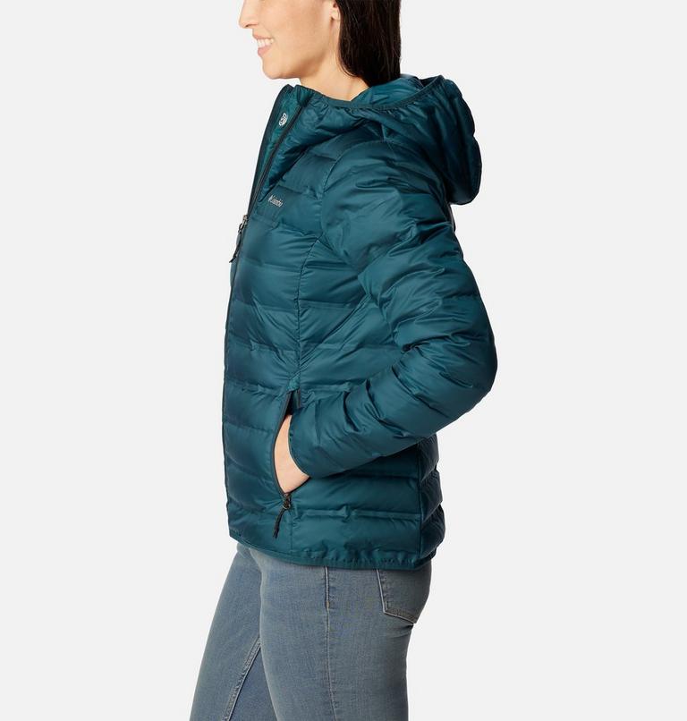 Women's Lake 22 Down Hooded Jacket - 2023 COLLECTION, Color: Night Wave, image 3
