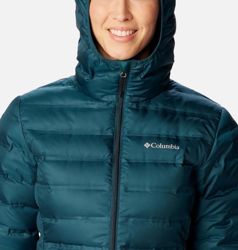 Women's Lake 22 Down Hooded Jacket - 2023 COLLECTION, Color: Night Wave, image 4