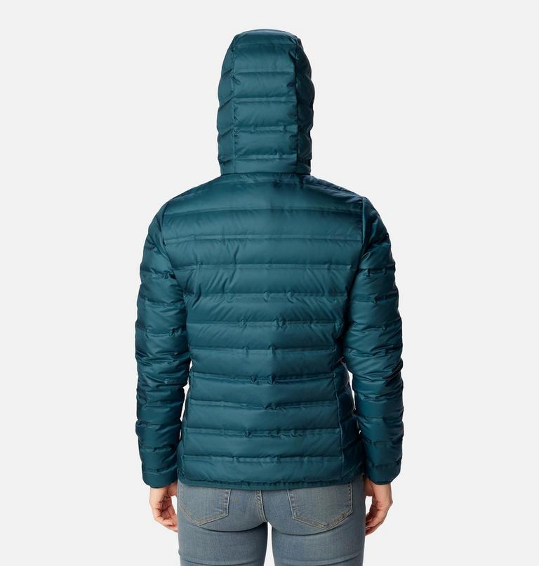 Women's Lake 22 Down Hooded Jacket - 2023 COLLECTION, Color: Night Wave, image 2