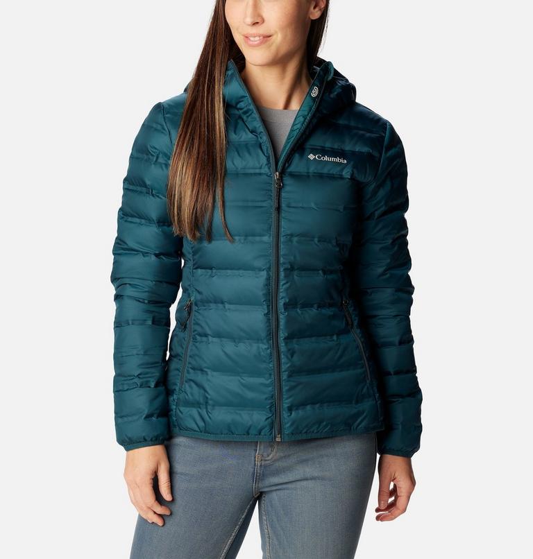 Women's Lake 22 Down Hooded Jacket - 2023 COLLECTION, Color: Night Wave, image 1