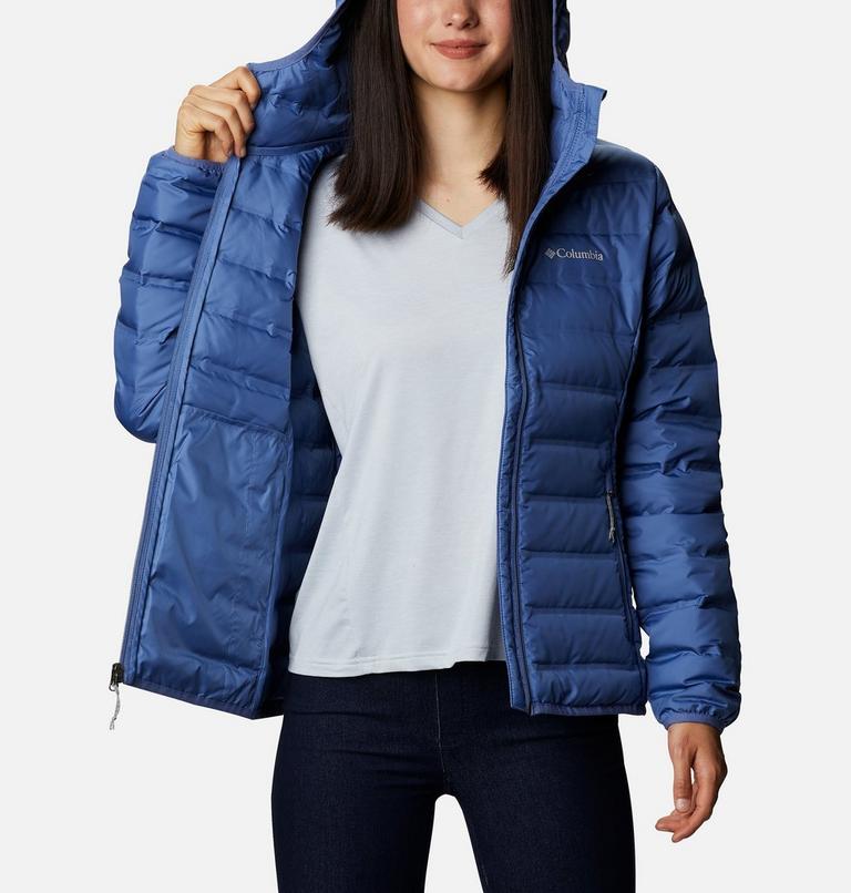 Women's Lake 22 Down Hooded Jacket - 2023 COLLECTION, Color: Velvet Cove, image 5