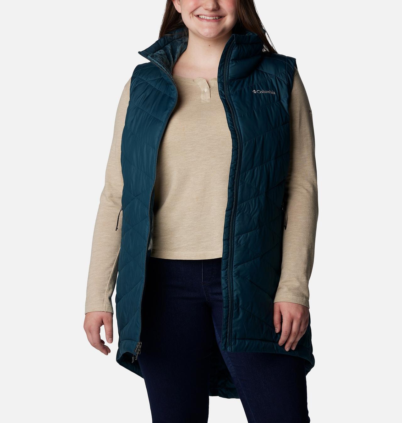 Women's Heavenly™ Long Vest - Plus Size 8