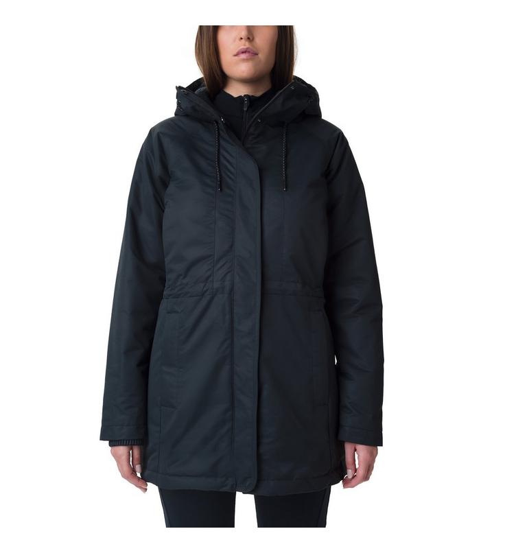 Women's South Canyon Sherpa Lined Waterproof Parka, Color: Black, image 1