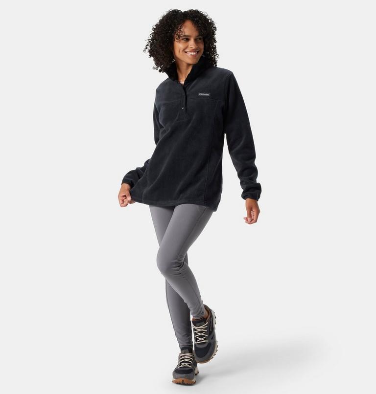 Women's Benton Springs Half Snap Pullover, Color: Black, image 6